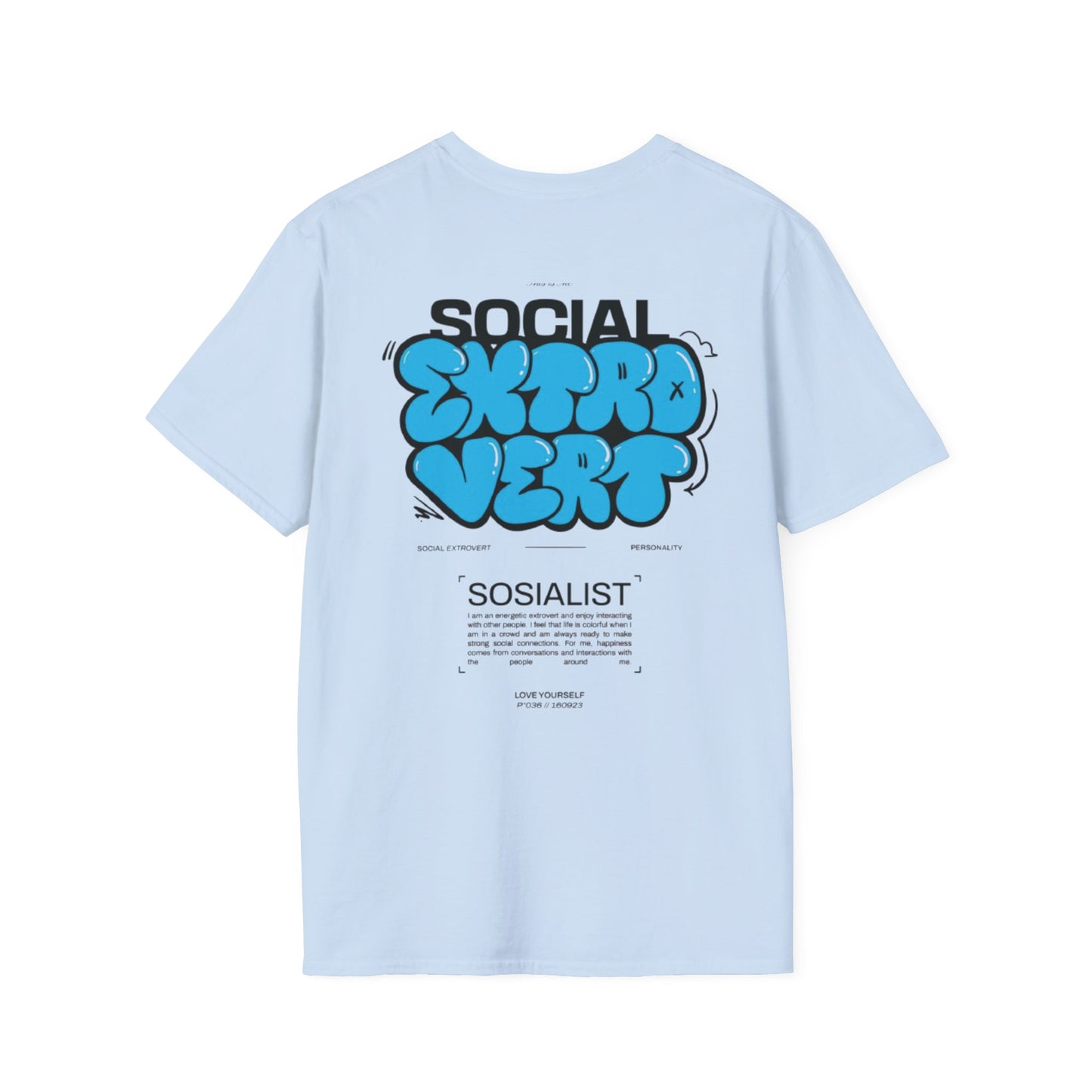 “Social Extrovert” Tee