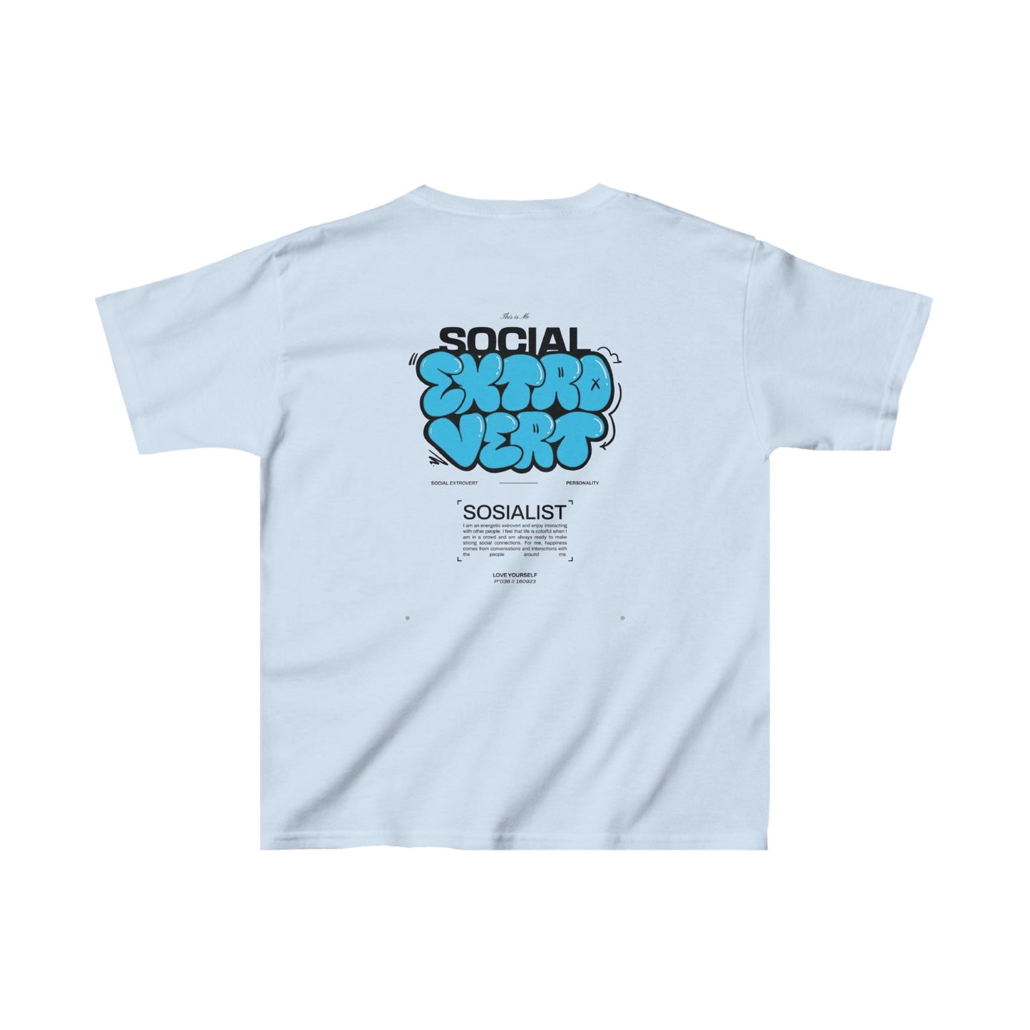 Kids “Social Extorvert” Tee